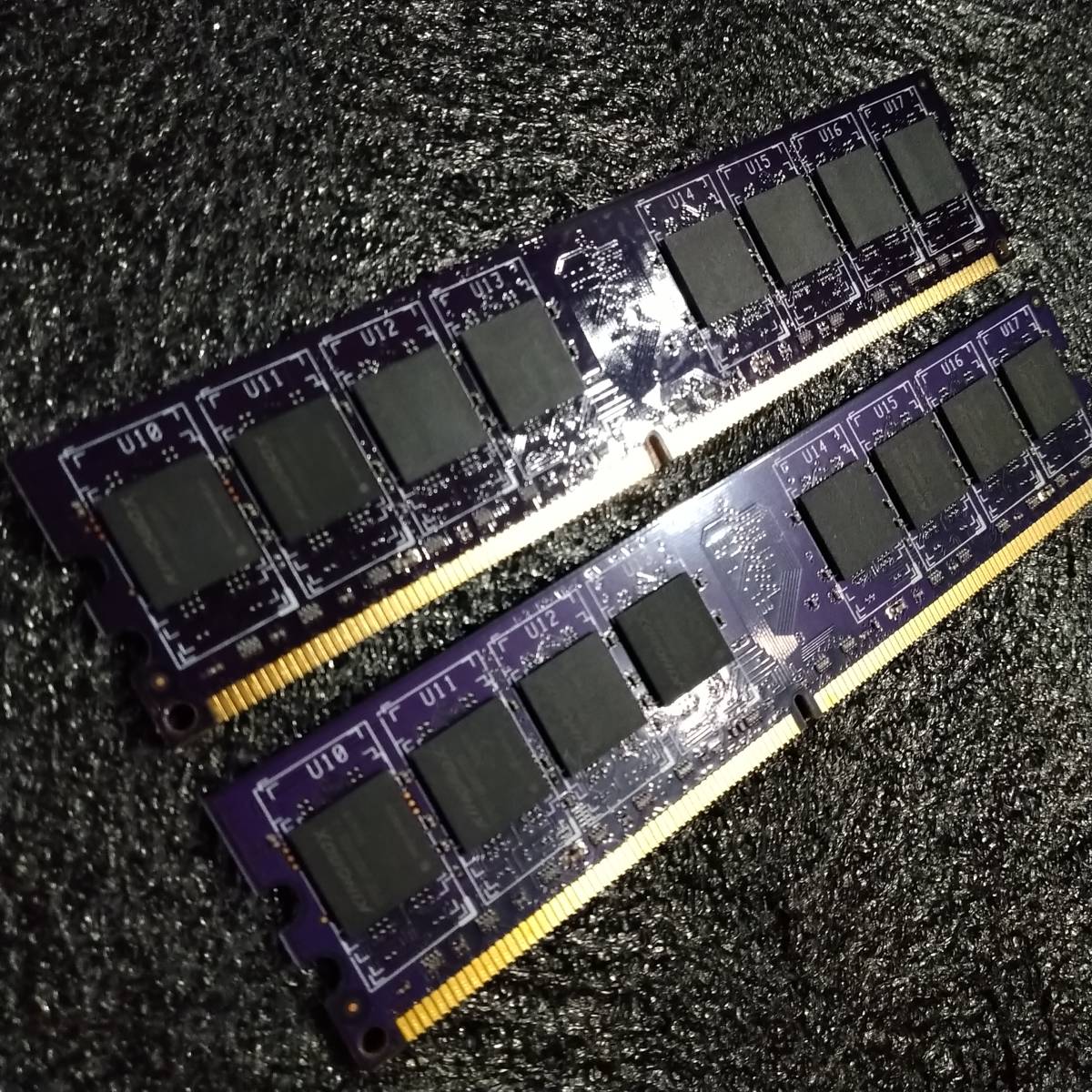 [ used ]DDR2 memory 4GB(2GB2 sheets set ) KINGBOX [DDR2-800 PC2-6400]