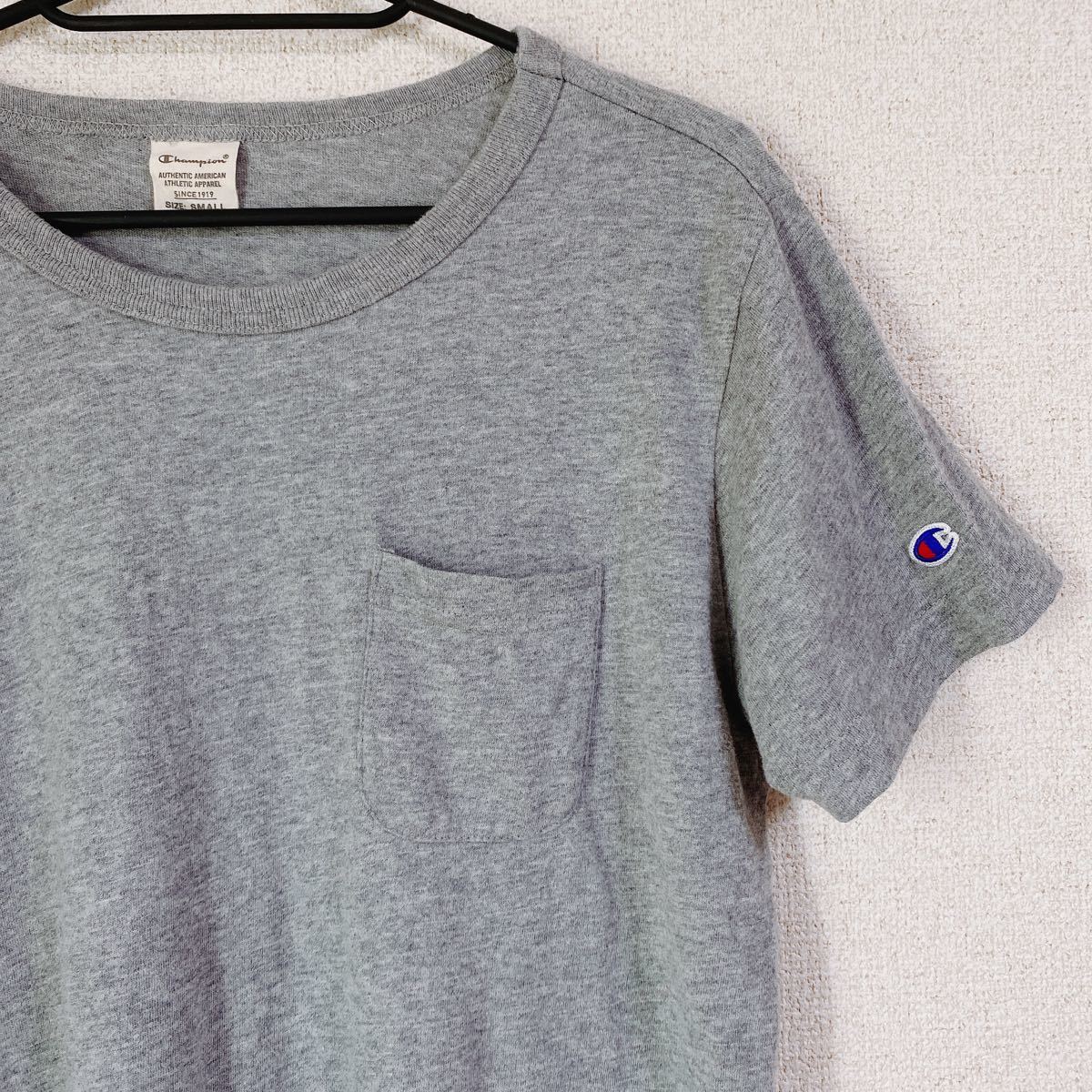 Paypayフリマ Champion ポケットtシャツ チャンピオンtシャツ グレーtシャツ レディース Paypayフリマ Champion ポケットtシャツ チャンピオンtシャツ グレーtシャツ レディース
