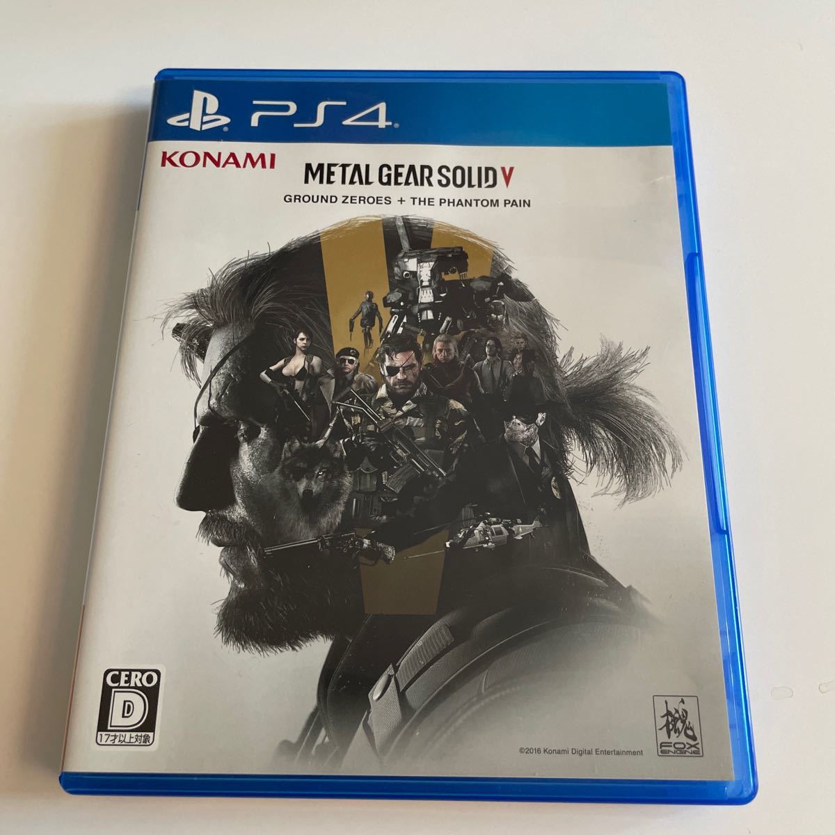 METAL GEAR SOLID メタルギアソリッド5 THE PHANTOM PAIN GROUND ZERO PS4