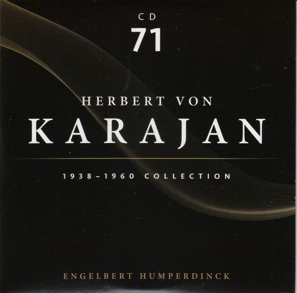 [2CD/Membran]フンパーディンク:歌劇「ヘンゼルとグレーテル」全曲/E.グリュンマー&E.シュヴァルツコプ他&H.v.カラヤン&PO 1953_画像1