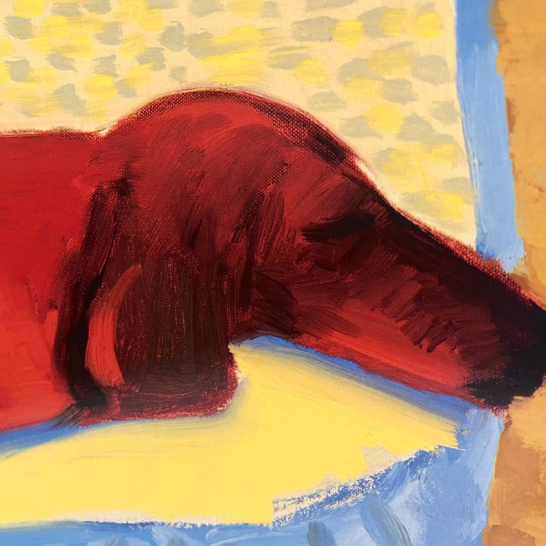 デイヴィッド・ホックニー David Hockney 犬 ダックスフンド ポスター Andy Warhol Roy Lichtenstein  村上隆 カウズ KAWS