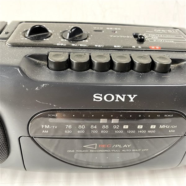 SONYソニー ラジカセ CFS-B11 レトロ 90年代 ラジオ カセット SONYソニー ラジカセ CFS-B11 レトロ 90年代 ラジオ カセット