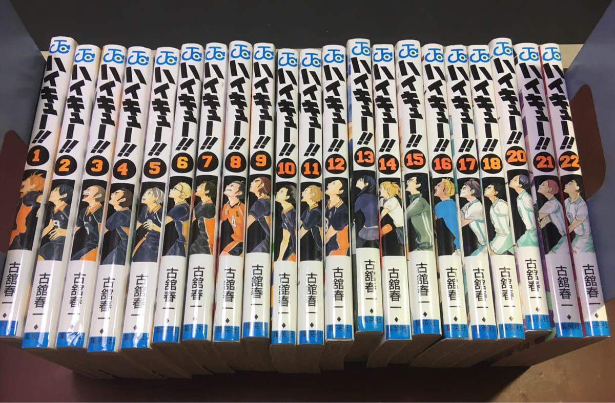 ハイキュー 1〜22巻 おまけ11冊 コンプリートガイドブック排球本 ハイキュー 1〜22巻 おまけ11冊 コンプリートガイドブック排球本