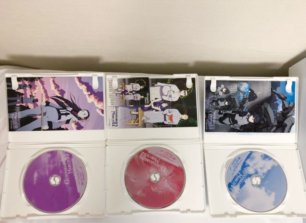 DVD ガンパレード・マーチ～新たなる行軍歌～ 全6巻セット 一部収納BOX付き