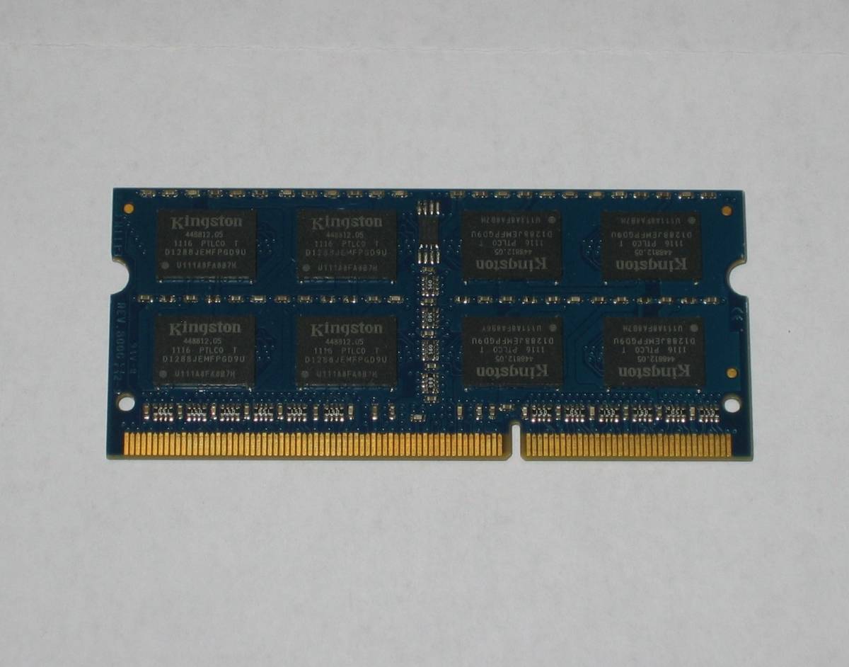 ヤフオク! - Kingston製 PC3-10600 (DDR3-1333) 204pin 2GB ...