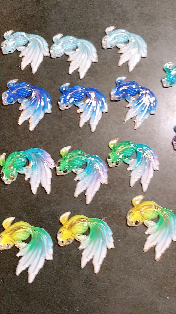 金魚 ハンドメイドパーツ
