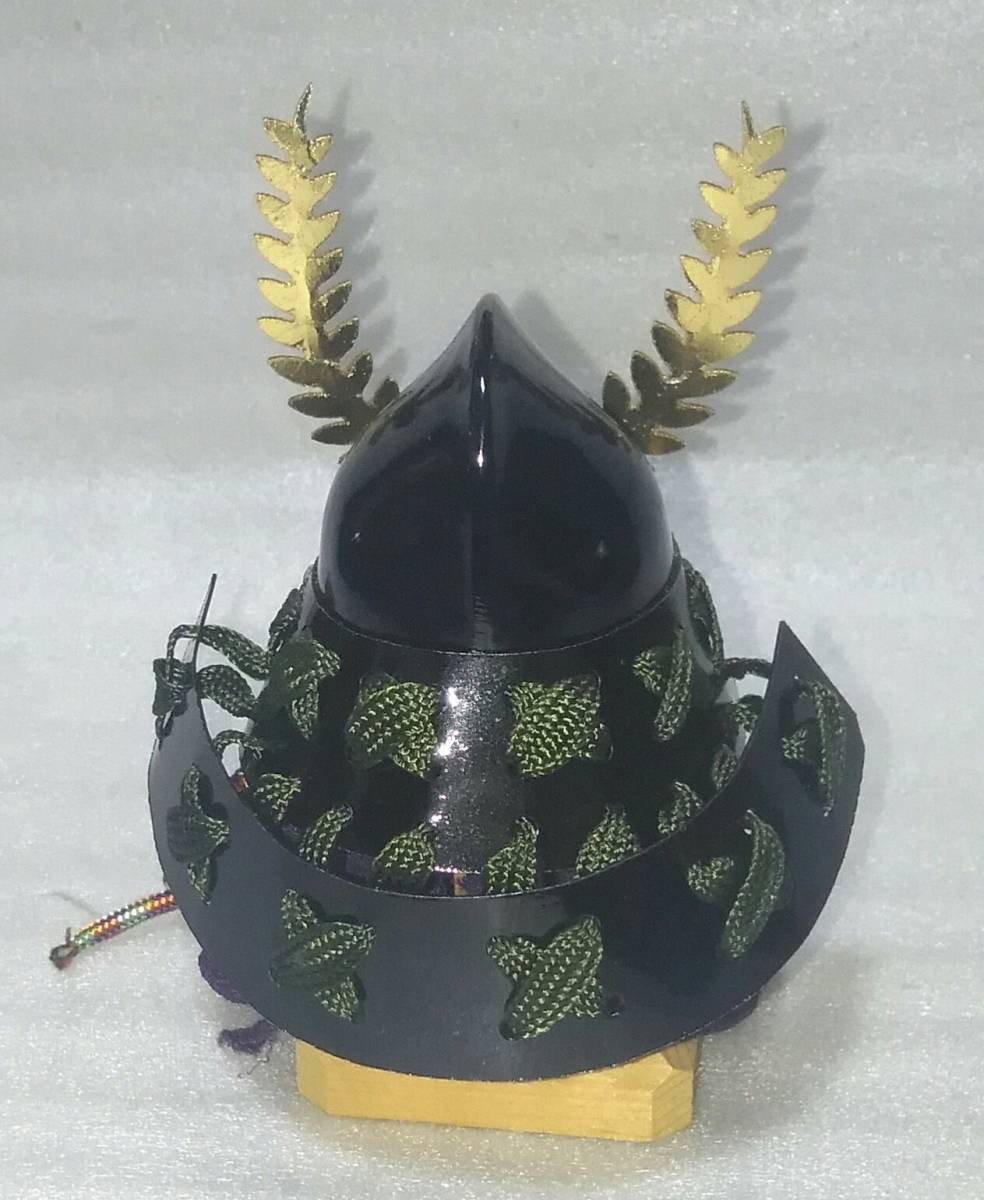 * the first soup large circle original Mini helmet [ peach mountain era . tooth front peach . type helmet sphere . work ] elmet of armor sword . sword ..... guard on sword kendo .. decoration ornament 