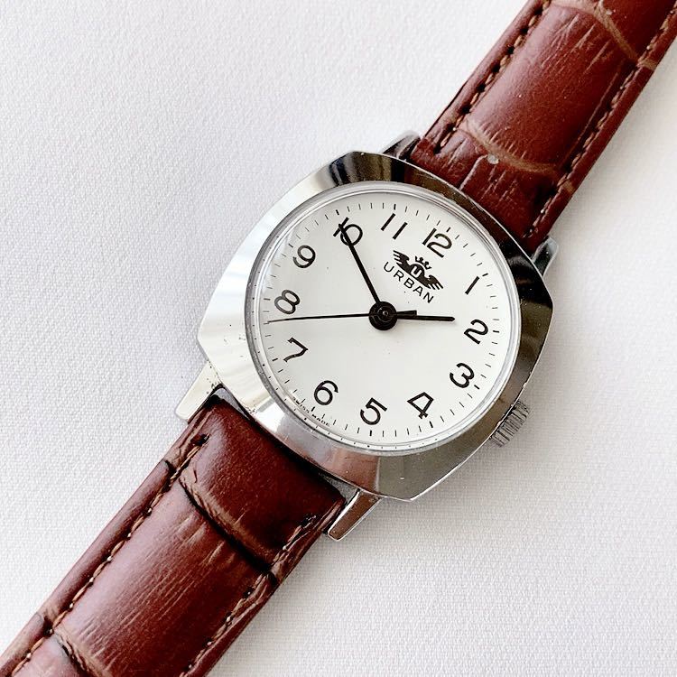 SWISS製 ビンテージ URBAN 手巻き式腕時計 稼動品 男女兼用 - 通販