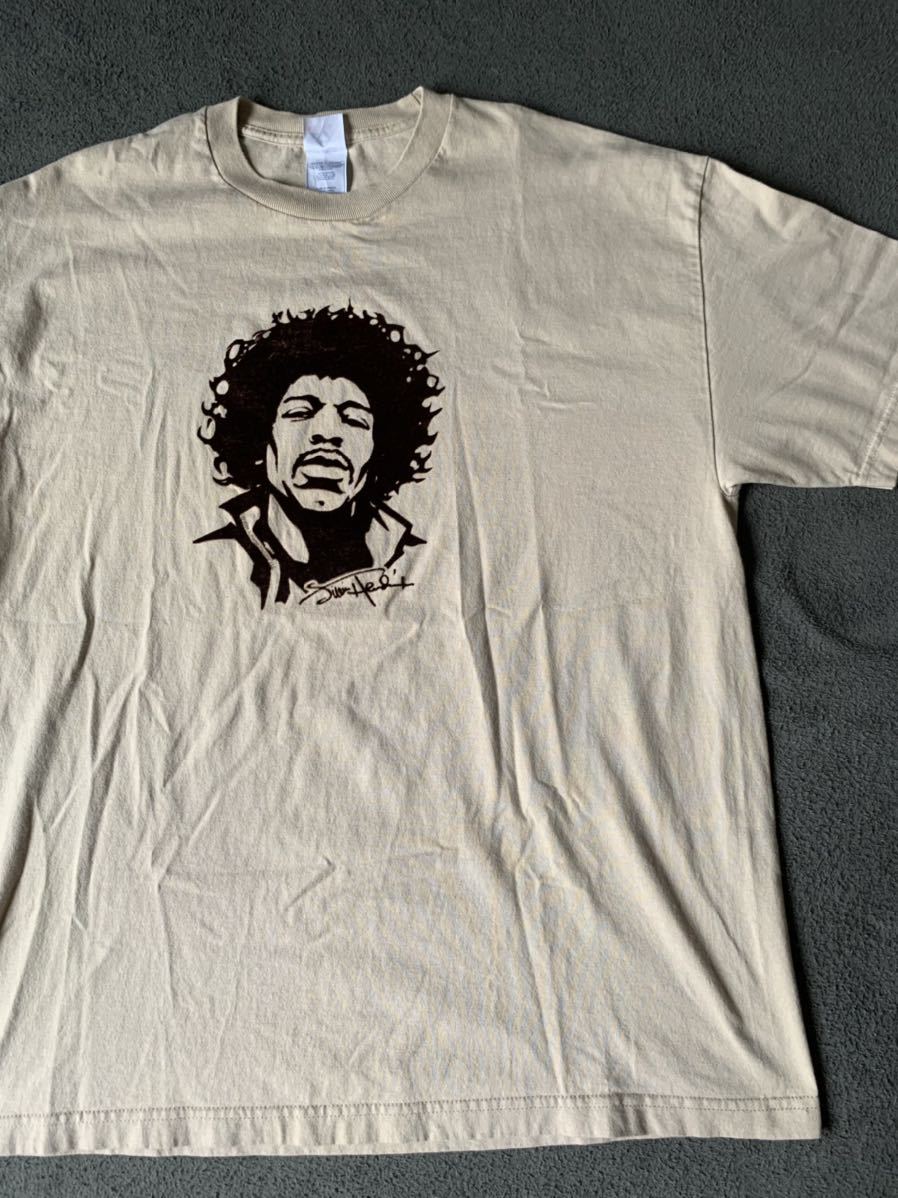00s XL JIMI HENDRIX ジミヘン ビンテージ Tシャツ フロッキー vintage