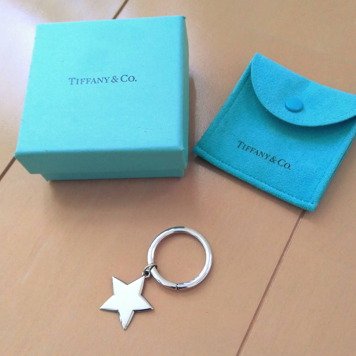 ☆ TIFFANY STAR KEY RING 2000 ☆ 星 スター ☆ キーホルダー