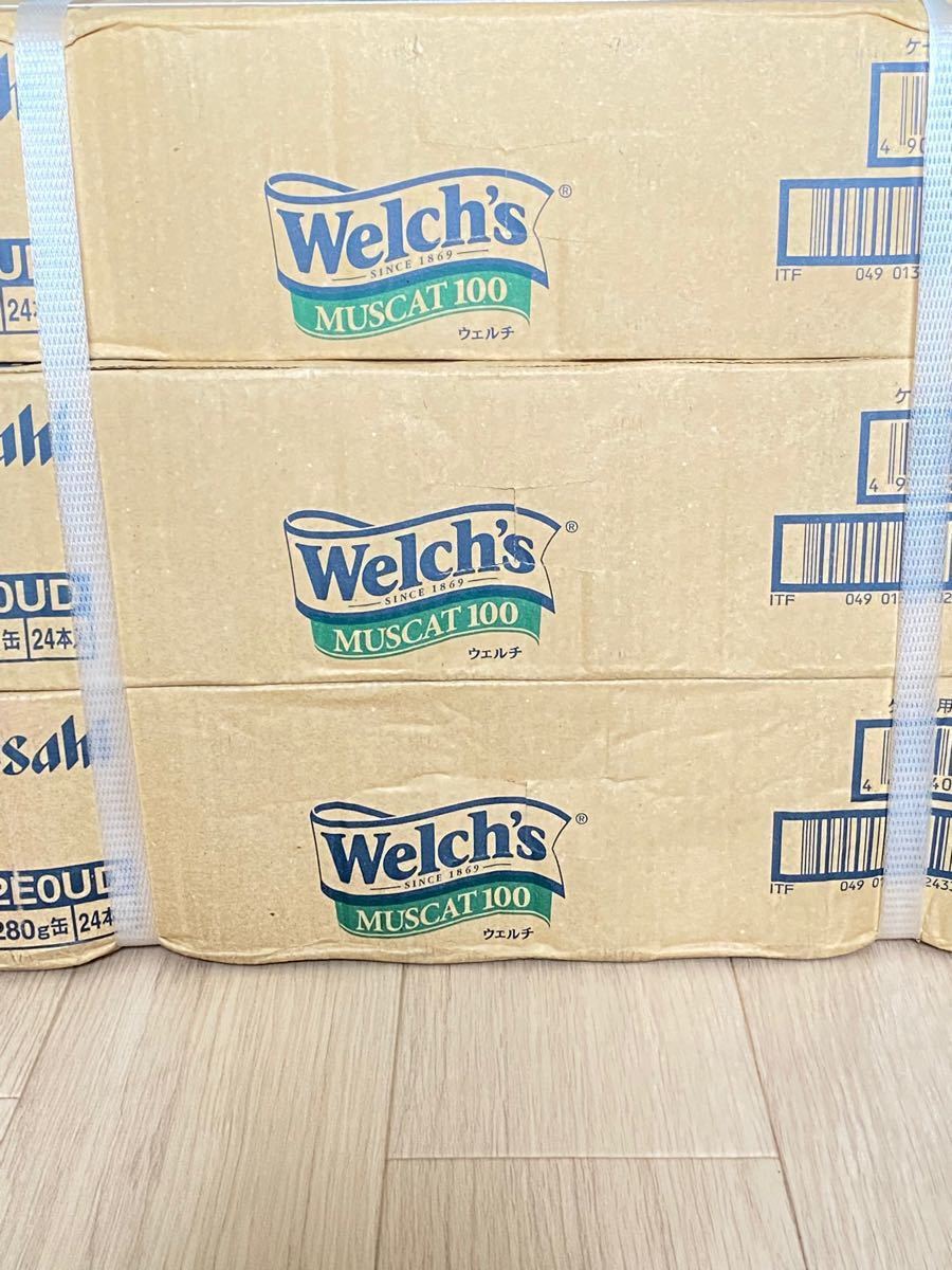 アサヒ飲料 ウェルチ Welch’s マスカット100 280g 72本セット