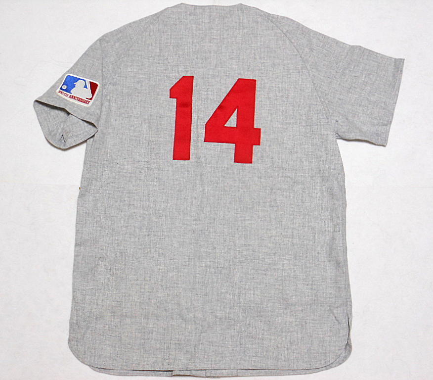 ピート ローズ サイン 1969 Mitchell&Ness ジャージ レッズ ユニフォーム Jersey MLB メジャーリーグ REDS_画像8