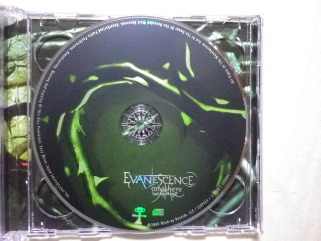 DVD付2枚組 『Evanescence/Anywhere But Home(2004)』(2004年発売,EICP-454/5,国内盤帯付,歌詞対訳付,ライブ・アルバム)_画像3