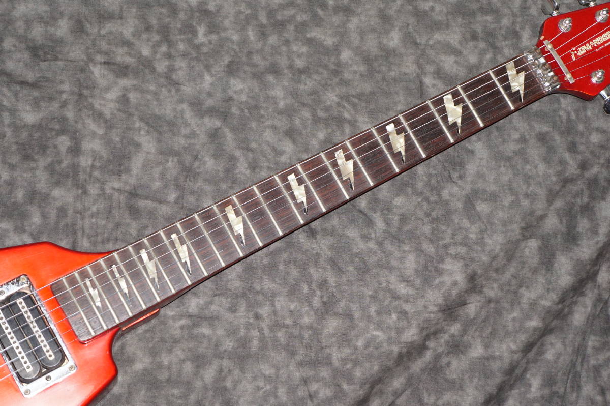 ■　送料無料！　■　FERNANDES　フェルナンデス　Floyd Rose　フロイドローズ　FRT-3C 搭載　JIMMYモデル　フライングV　【 BSV-90 】