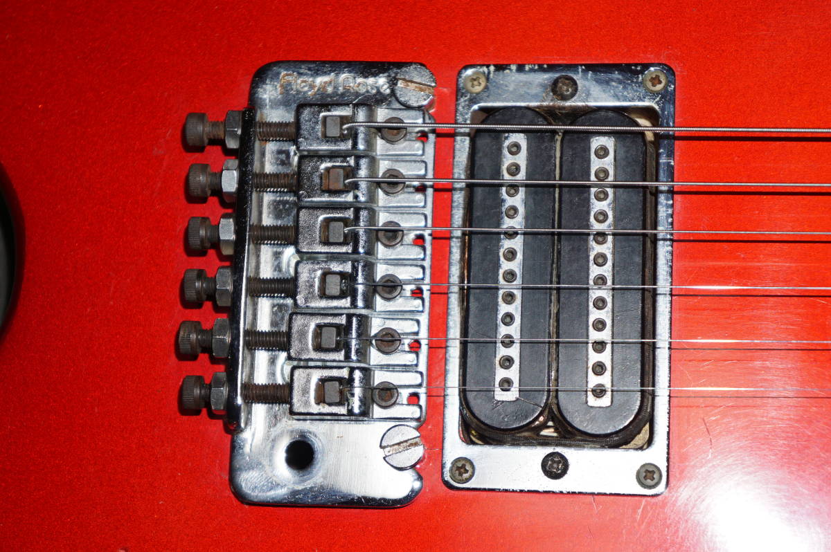 ■　送料無料！　■　FERNANDES　フェルナンデス　Floyd Rose　フロイドローズ　FRT-3C 搭載　JIMMYモデル　フライングV　【 BSV-90 】