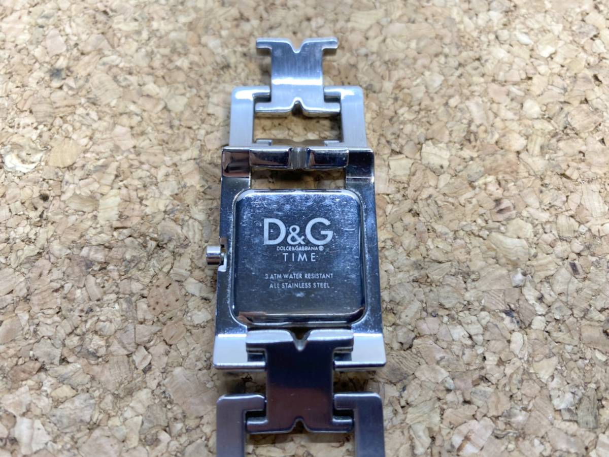 送料520円！　貴重　D＆G　ドルチェアンドガッパーナ　腕時計　留め具無し　現状品_画像5