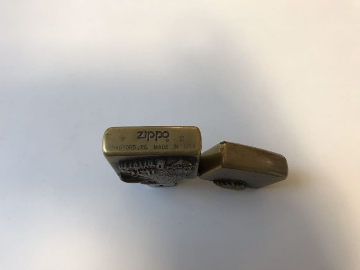 送料無料 希少 良品 ハーレーダビッドソン　ZIPPO 鷹　イーグル　IX F 1993年製　6月　ジッポ ハーレー　HARLEY DAVIDSON メタル_画像5