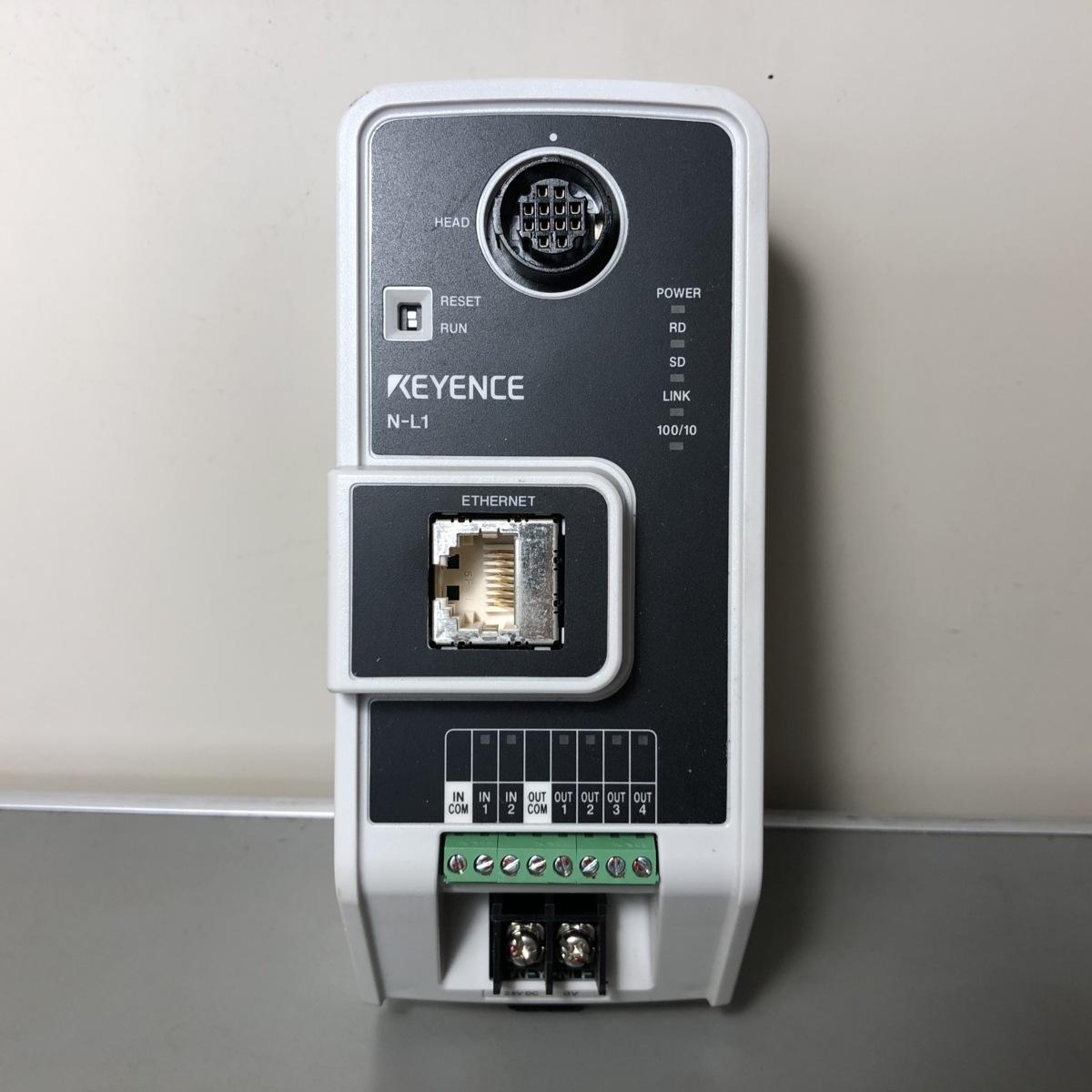 KEYENCE N-R2 バーコード装置用 Ethernet 用通信装置 BL-1301 超小型