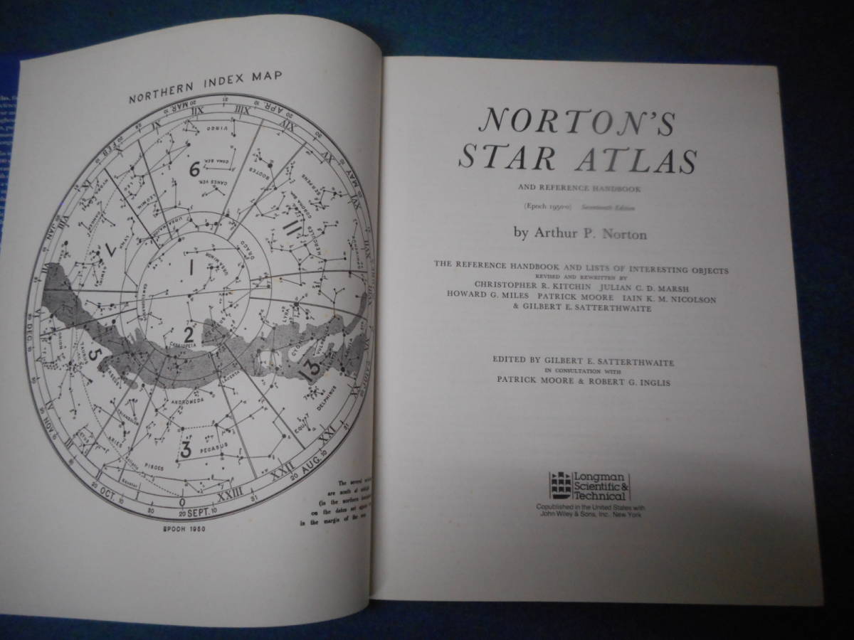  prompt decision antique, astronomy calendar . paper, star map, heaven body ..1978 year [ Norton star map ] star seat table record, cosmos,Astronomy, Star map, Planisphere, Star chart