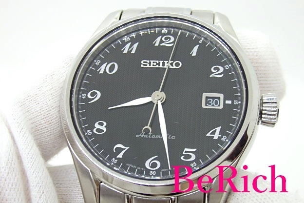 OH済 セイコー SEIKO プレサージュ メンズ 腕時計 6R15-03N0 SARX039
