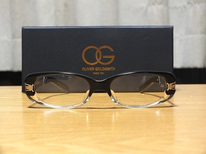 ★Oliver Goldsmith★オリバーゴールドスミスLooma trim（ルーマ トリム）眼鏡フレーム未使用処分価格!!!