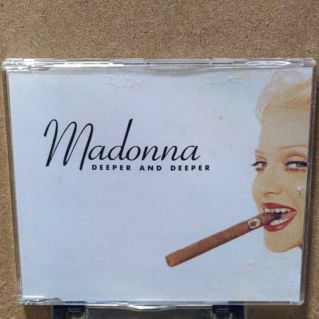 マドンナ「ディーパー・アンド・ディーパー」Madonna「Deeper And Deeper」輸入盤 シングルCD　W0146CD 9362-40736-2 Maverick