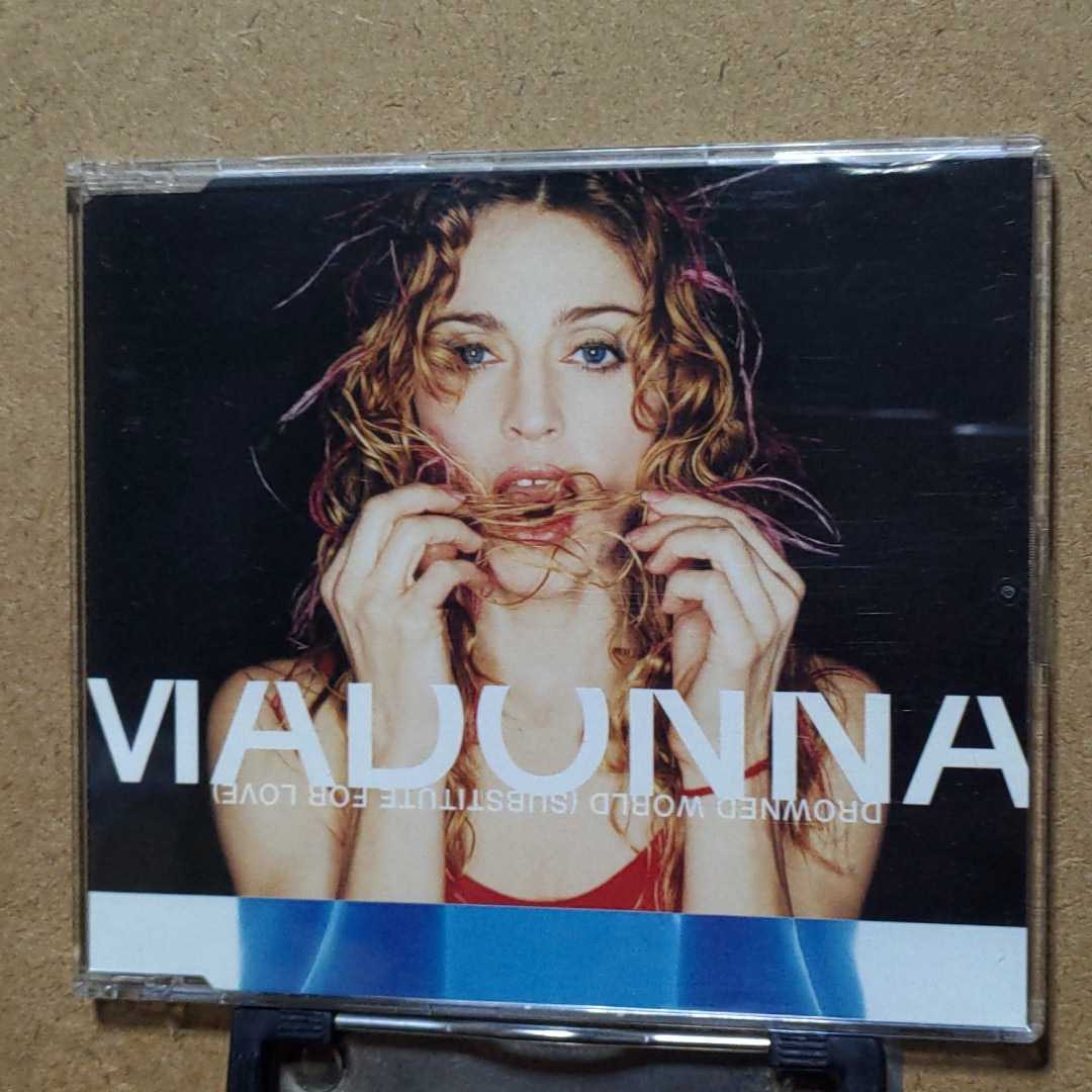  Madonna [do раунд * world / вспомогательный стойка te.-to* four *lavu]Madonna[Drowned World/Substitute For Love] зарубежная запись одиночный CD