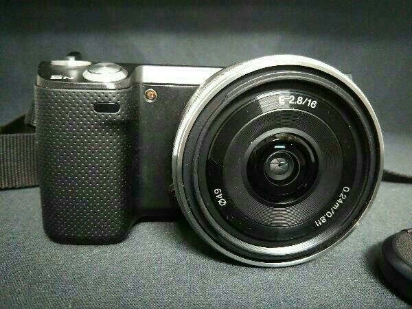 SONY デジタルコンパクトカメラ NEX‐5N Wレンズ E16mm F2.8／E18‐55mm 