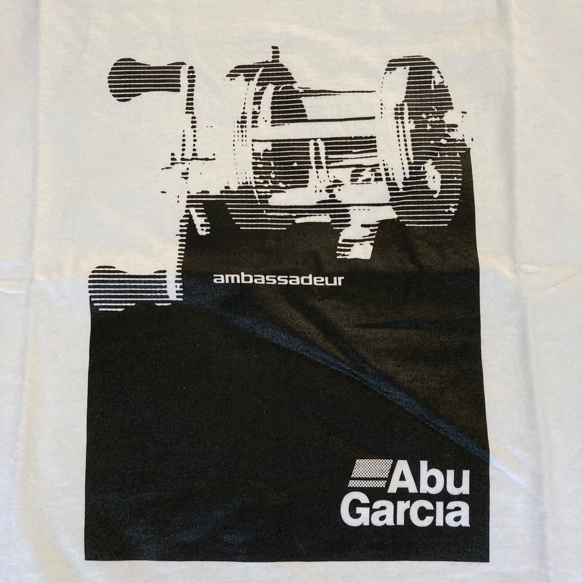 Abu  Garcia  アブガルシア　Ｔシャツ  リール柄