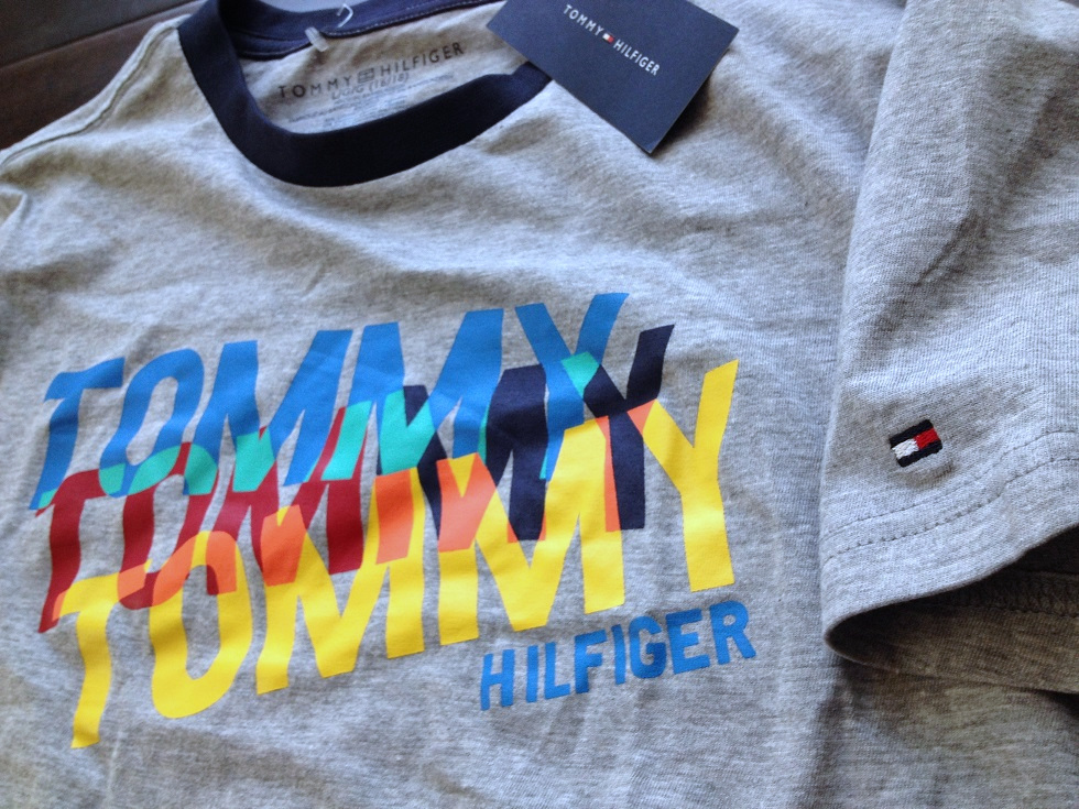 【既決USA】トミーヒルフィガー ★ TOMMY HILFIGER@完売胸元&袖刺繍【TOMMY HILFIGER】ロゴ入半袖Tシャツ【TH Logo Graphic Tee】Grey@S_画像10