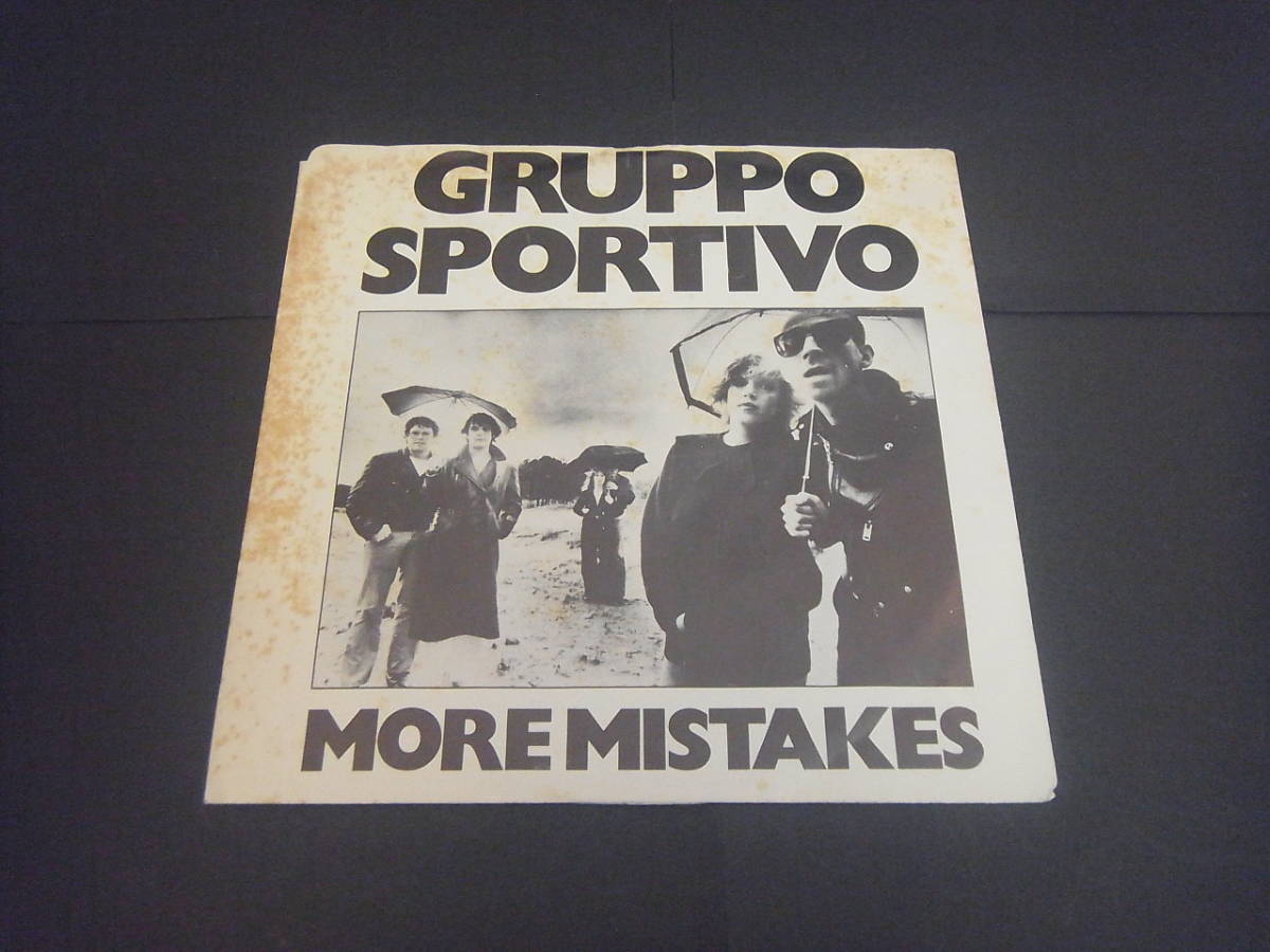 【送料無料】GRUPPO SPORTIVO More Mistakes★グルッポ・スポルティボ★米盤 1979/EP6066 Sire 