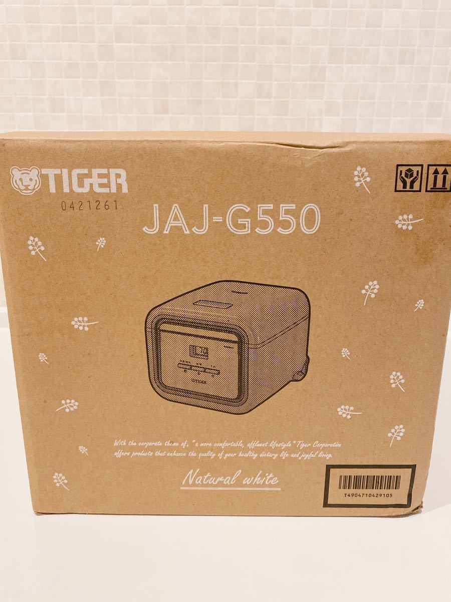 新品未使用 タクック 炊飯ジャー タイガー魔法瓶 JAJ-G550(WN) TIGER