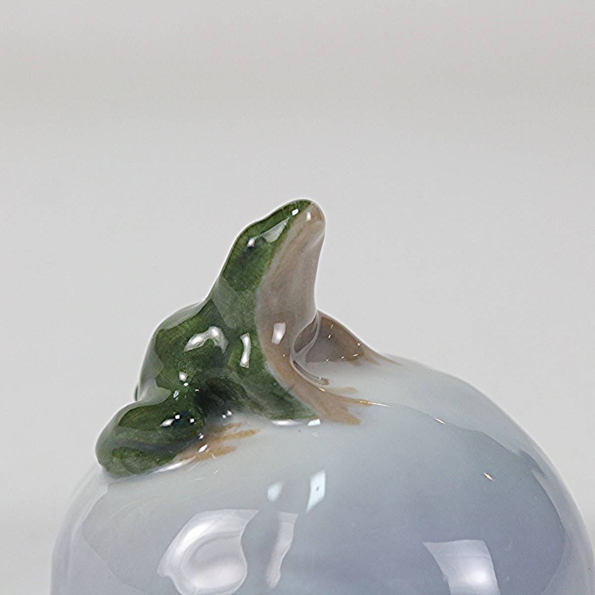 #507 ロイヤルコペンハーゲン フィギュリン 「石の上の蛙」1968年製 北欧 デンマーク の 陶磁器 wwww6_#507フィギュリン「石の上の蛙」1968年製