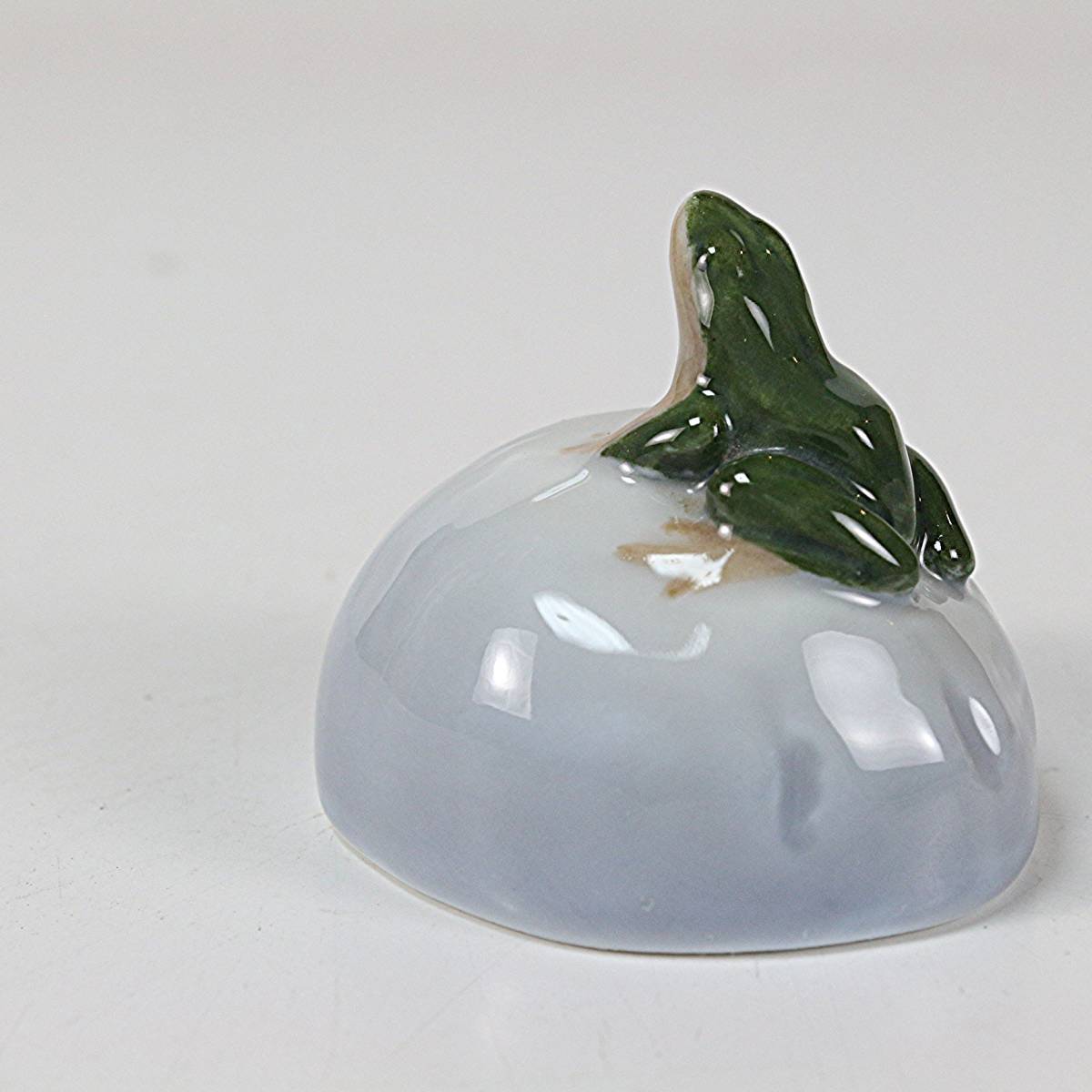 #507 ロイヤルコペンハーゲン フィギュリン 「石の上の蛙」1968年製 北欧 デンマーク の 陶磁器 wwww6_#507フィギュリン「石の上の蛙」1968年製