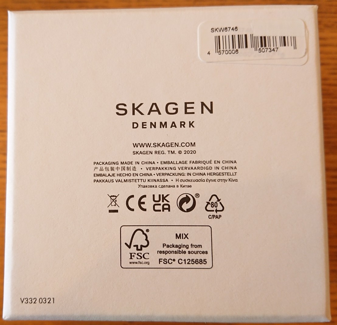 【限定450本】 SKAGEN スカーゲン AAREN NATURALSコレクション WOOD VENEER 木製 腕時計