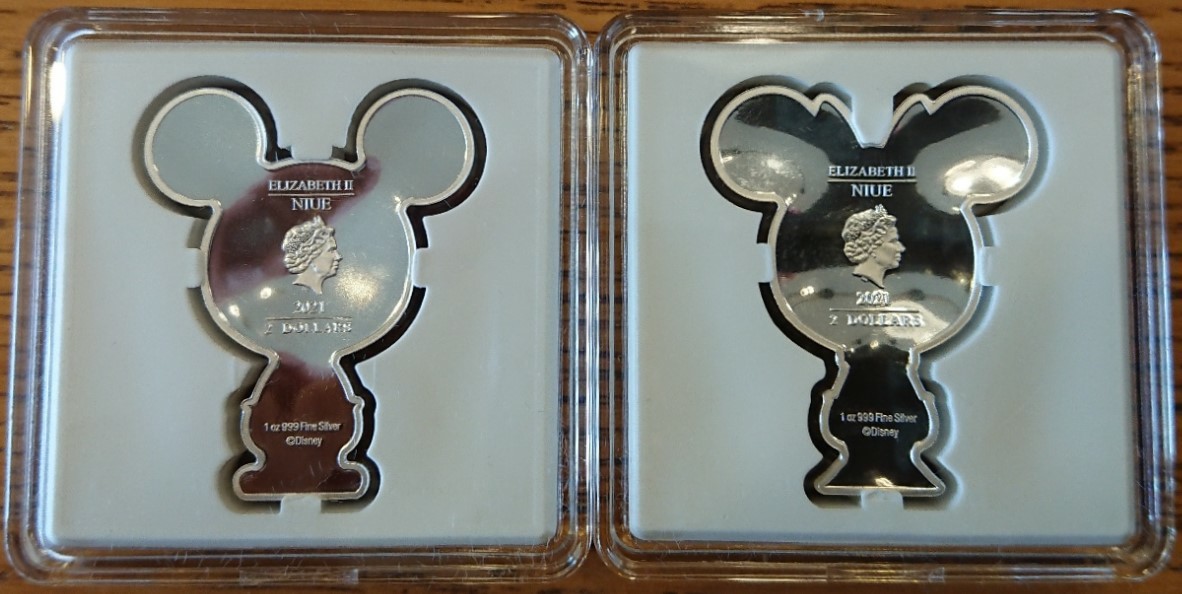 2021 ニウエ チビコイン ディズニーシリーズ 第1&2弾 ミッキーマウス