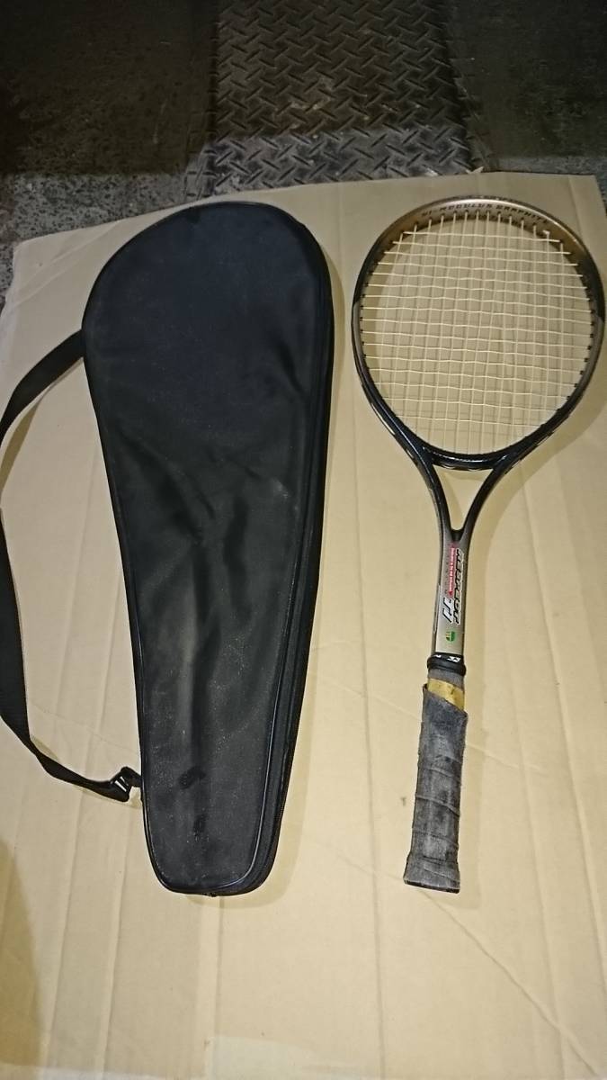 中古　テニス　ラケット　ヨネックス　Yonex　RESPECT　TI　titanium　保管品　_画像2
