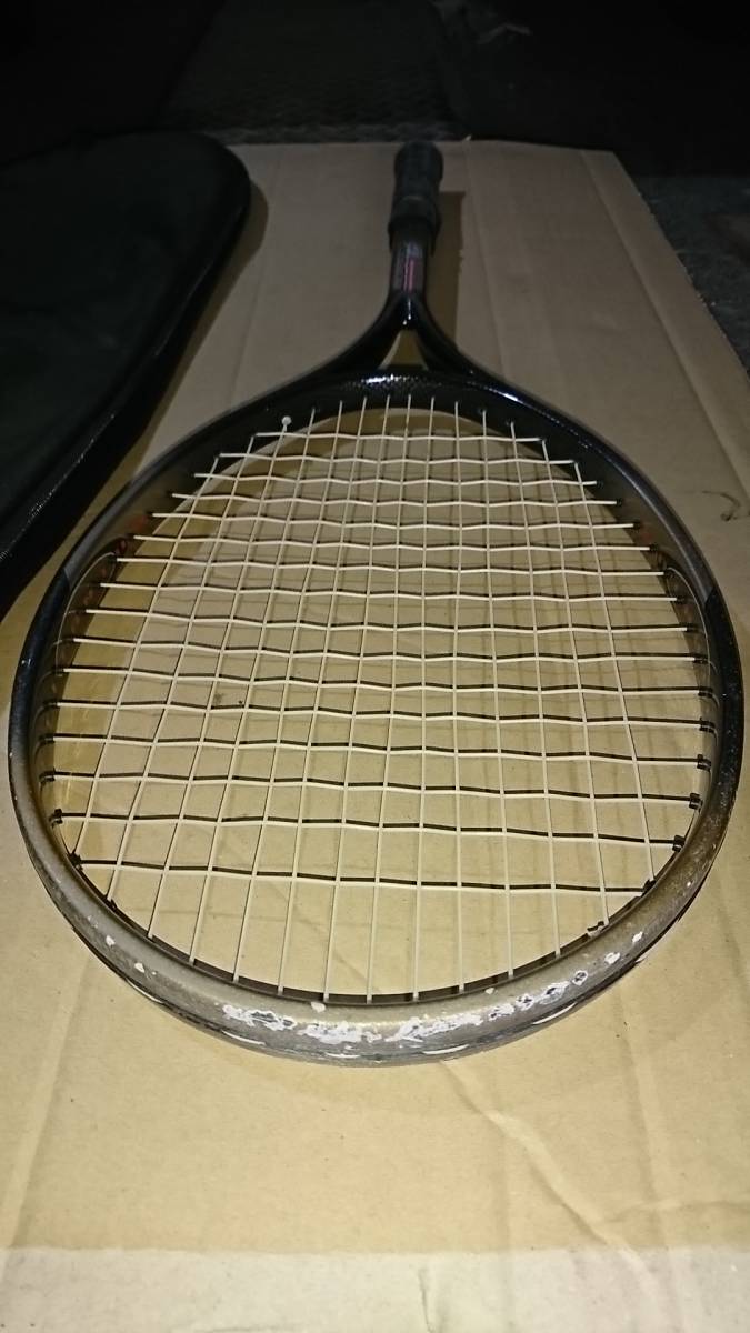 中古　テニス　ラケット　ヨネックス　Yonex　RESPECT　TI　titanium　保管品　_画像6