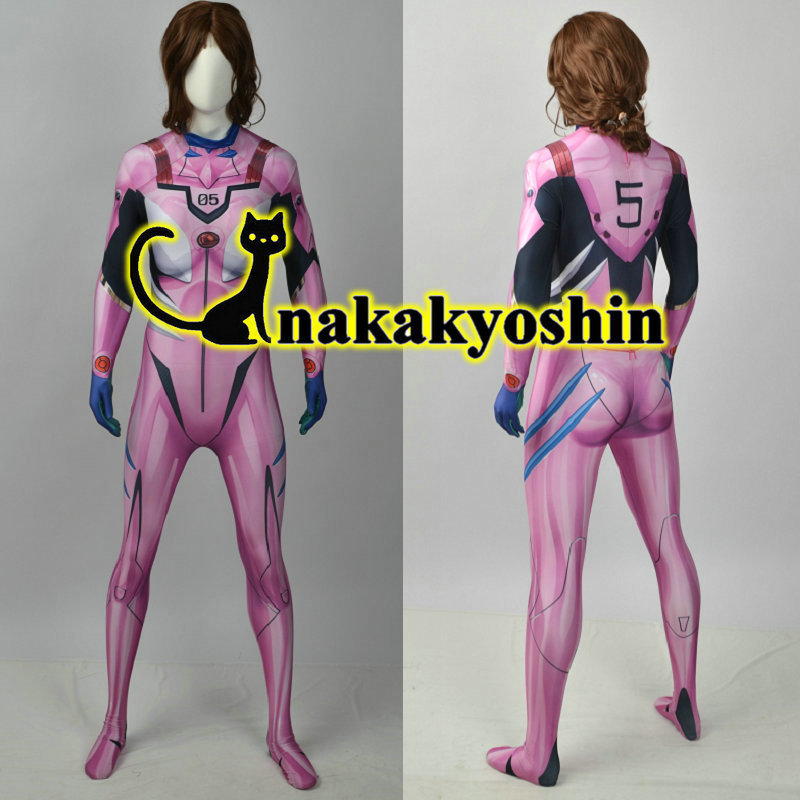 nakakyoshin出品●ヱヴァンゲリヲン真希波 マリ イラストリアス　全身タイツ●コスプレ衣装　ウィッグ、靴別売り