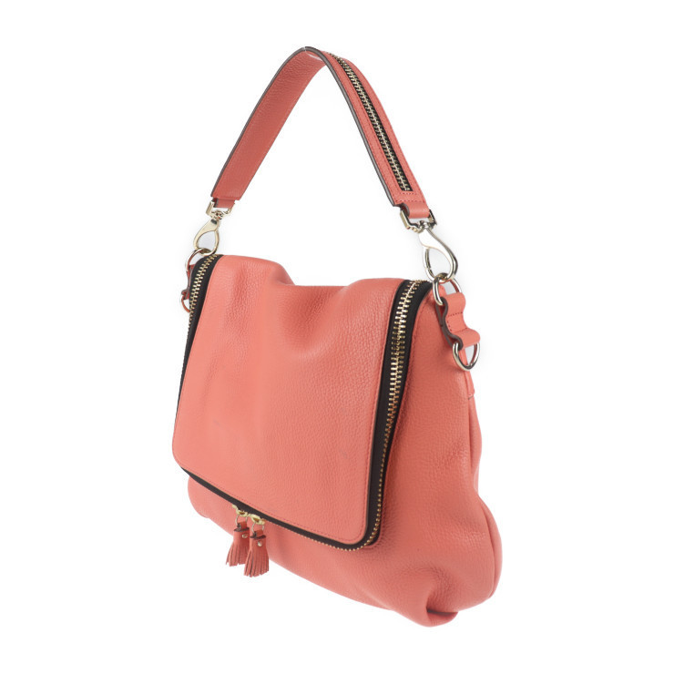 美品 Anya Hindmarch アニヤ ハインドマーチ ショルダーバッグ レザー