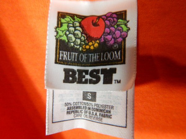 to3168　FRUIT OF THE LOOM　フルーツ　アメリカ製　vintage　ビンテージ　HELL　BLASTER　US　ARMY　デビル　tシャツ　人気　送料格安_画像5