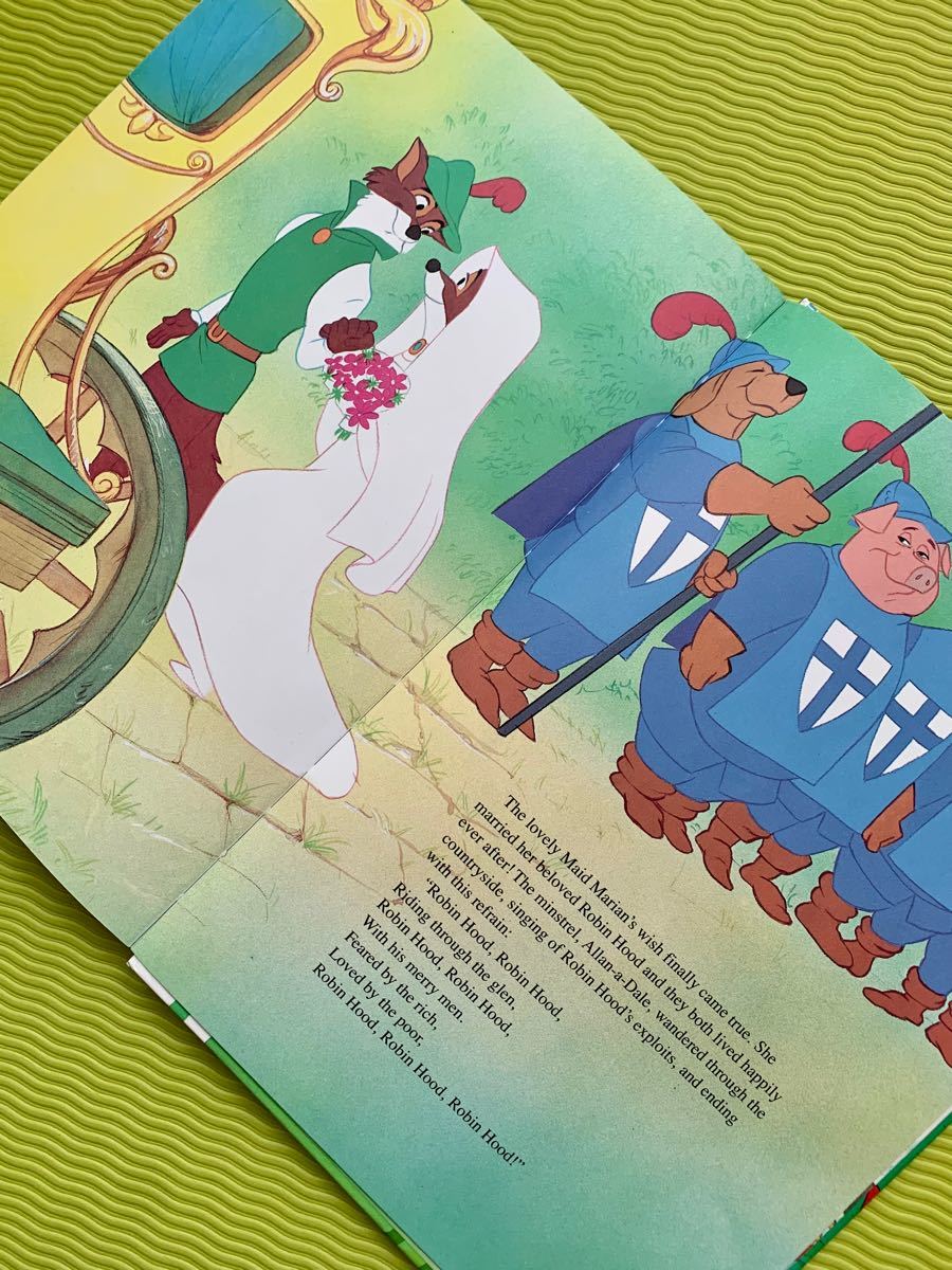 Paypayフリマ Walt Disney Robin Hood ディズニー英語絵本 ロビンフッド Paypayフリマ Walt Disney Robin Hood ディズニー英語絵本 ロビンフッド