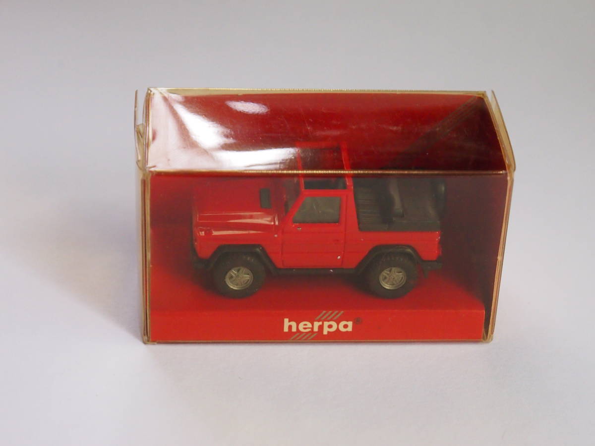 HERPA Herpa 1/87 Mercedes Benz G 300 GE Cabrio редкость марка машины 