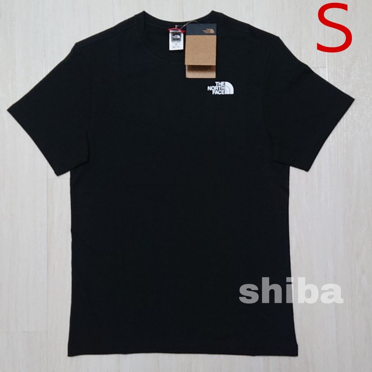 THE NORTH FACE ノースフェイス　tシャツ 半袖　黒　simple dome t-shirt 海外S サイズ