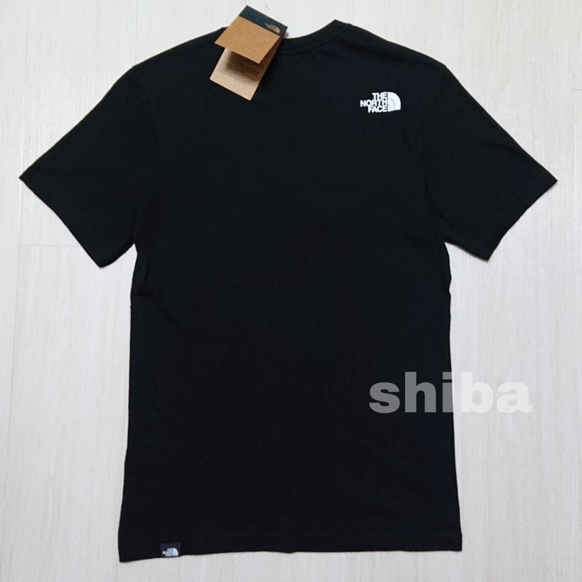 THE NORTH FACE ノースフェイス　tシャツ 半袖　黒　NSE t-shirt　海外Sサイズ