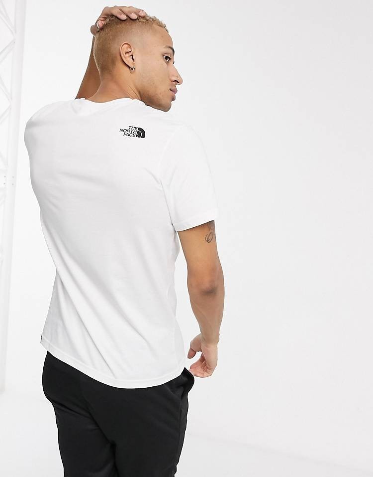 THE NORTH FACE ノースフェイス　tシャツ　白　simple dome t-shirt 　海外XLサイズ