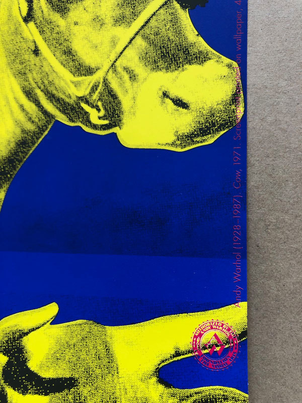驚きの価格が実現 アンディー ウォーホル Andy P 146 ビンテージ オフィシャル ポスター 12a カウ 12a Cow Warhol その他 Labelians Fr 驚きの価格が実現 アンディー ウォーホル Andy P 146 ビンテージ オフィシャル ポスター 12a カウ 12a Cow Warhol その他 Labelians Fr