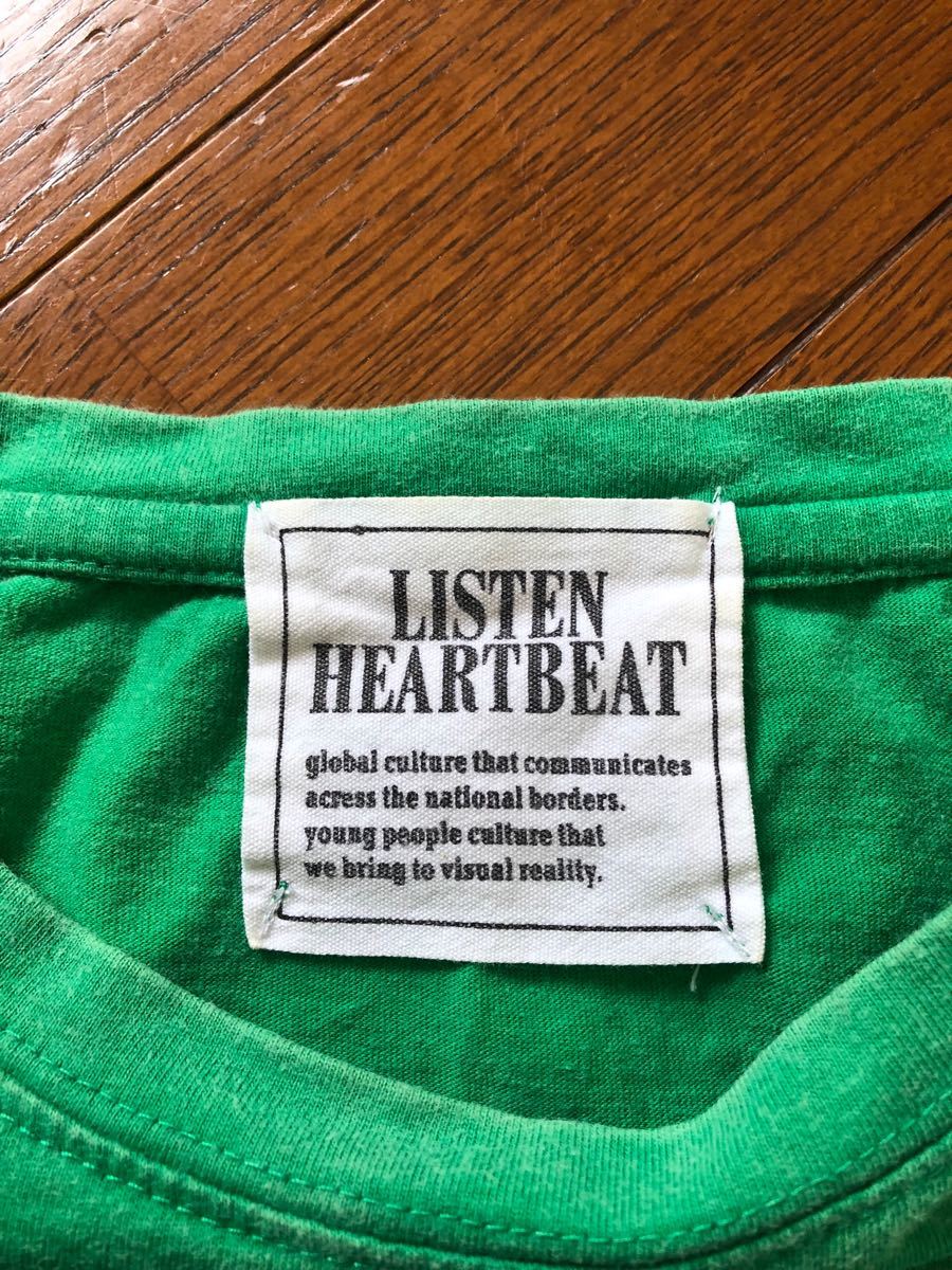 LISTEN HEARTBEAT  Tシャツ