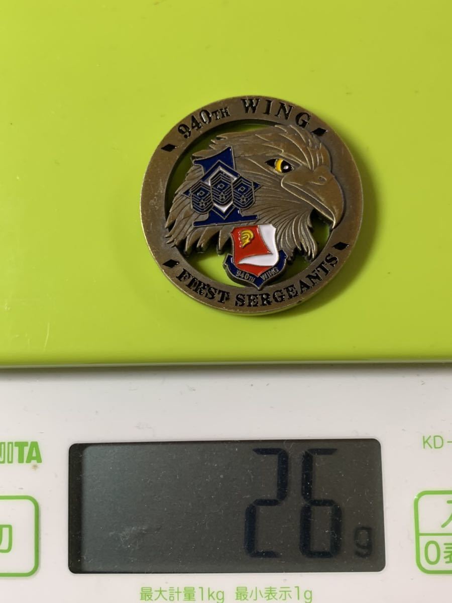 [Ω coin ] America Eagle 940... Challenge coin ball marker g1