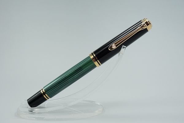 新品】ペリカン M600 F 緑 グリーン 緑縞 万年筆 本物保証 item